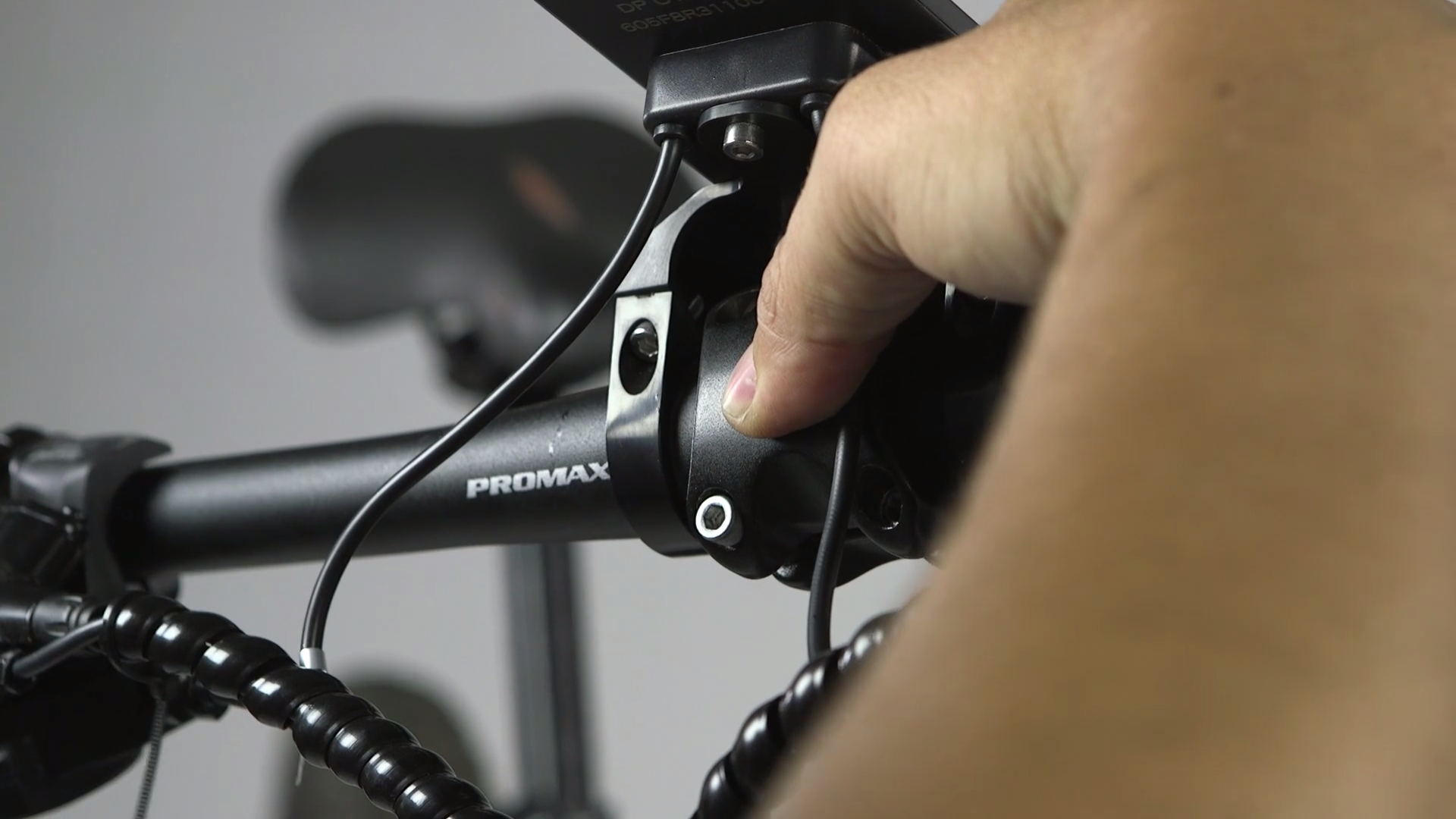 installing bike handlebars